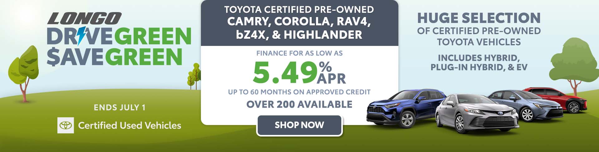 Finance a Certified Pre-Owned Toyota