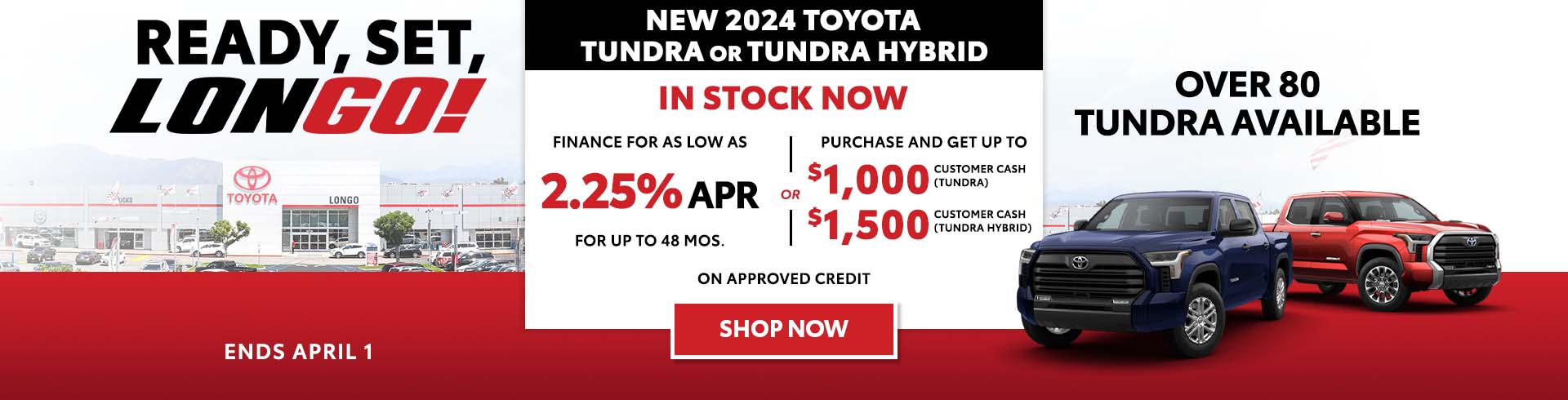 Finance a New 2024 Toyota Tundra or Tundra Hybrid