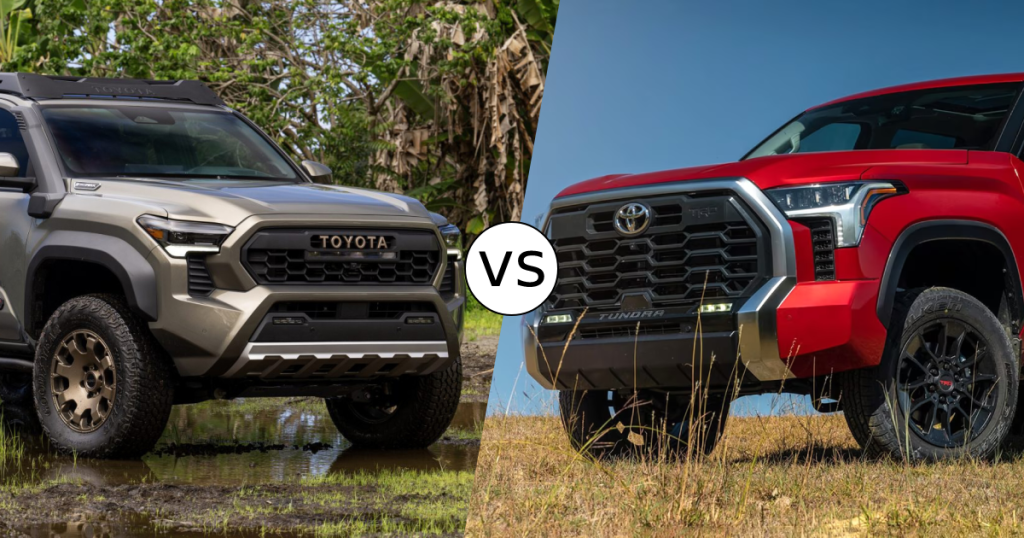 The 2024 Toyota Tacoma vs. Toyota Tundra - Longo Toyota Blog
