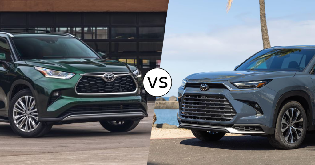 Toyota Highlander vs Toyota Grand Highlander
