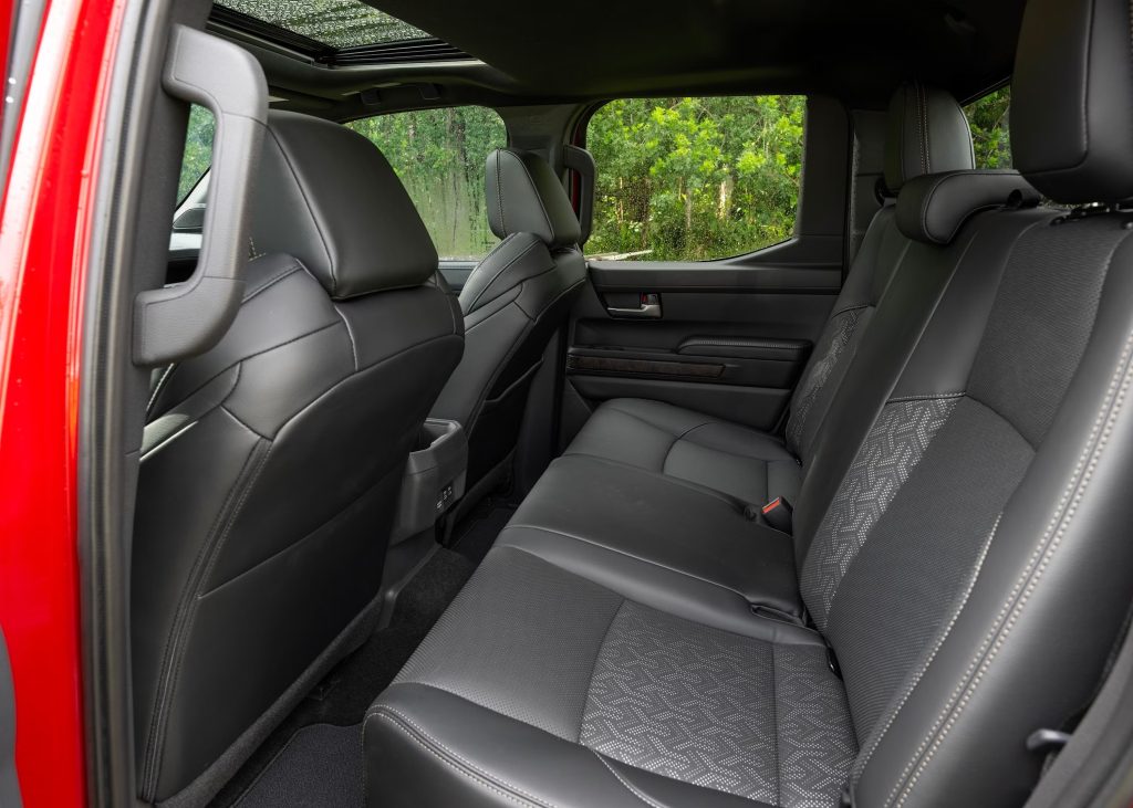 2024 Toyota Tacoma Interior Back Seats