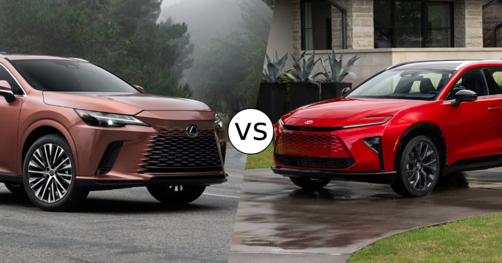 The Toyota Crown Signia vs. the Lexus RX350 - Longo Toyota Blog