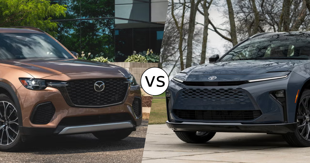 2025 Toyota Crown Signia vs. Mazda CX-70 PHEV