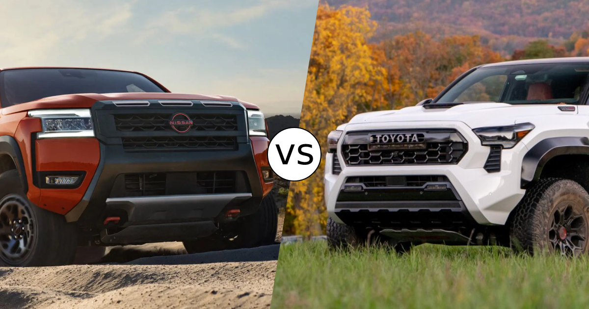 2025 Toyota Tacoma vs. Nissan Frontier