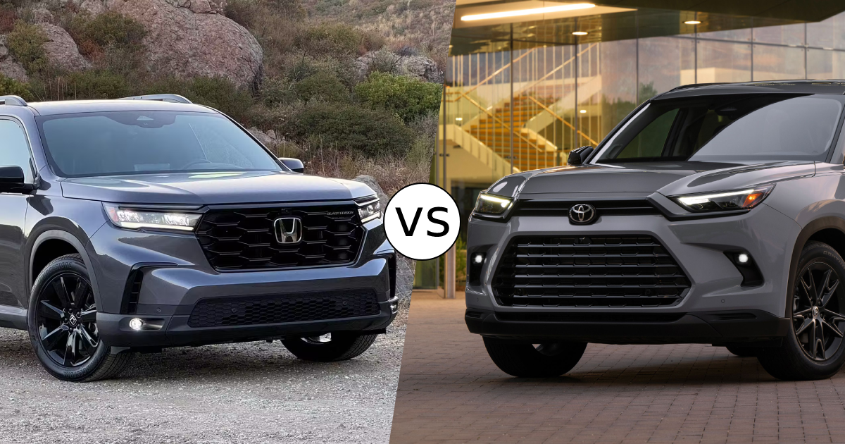 The 2025 Toyota Grand Highlander vs. the 2025 Honda Pilot
