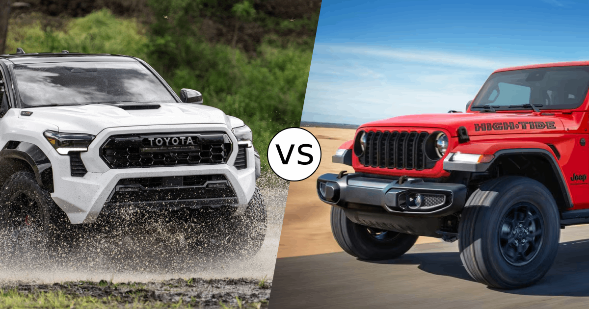 2025 Toyota Tacoma vs Jeep Gladiator