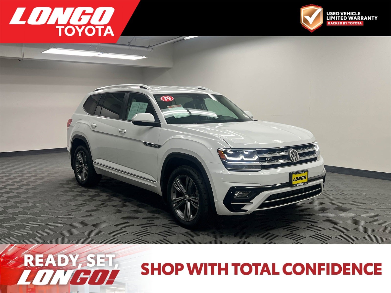 2019 Volkswagen Atlas 3.6L V6 SE R-Line