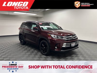 2018 Toyota Highlander Limited Platinum