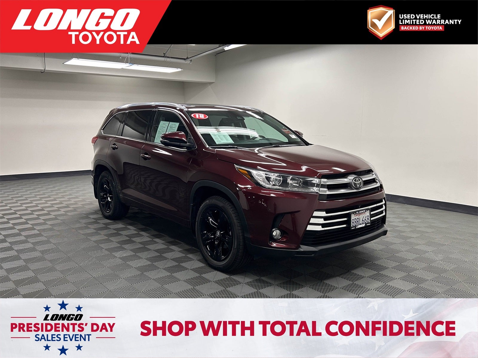 2018 Toyota Highlander Limited Platinum