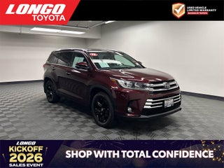 2018 Toyota Highlander Limited Platinum