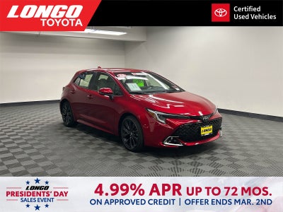 2025 Toyota Corolla Hatchback XSE