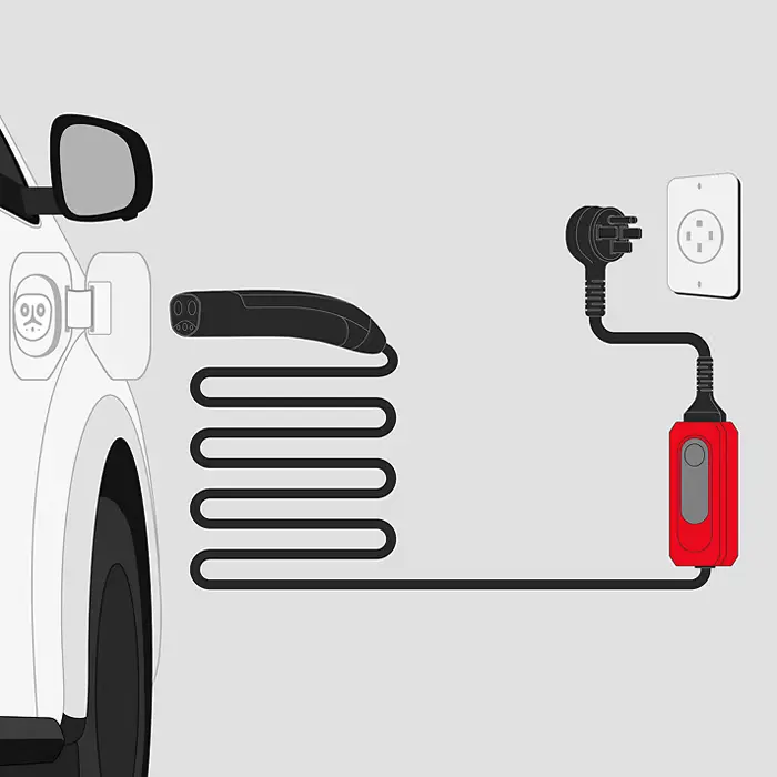 illustration of level3 charging - Longo Toyota in El Monte CA
