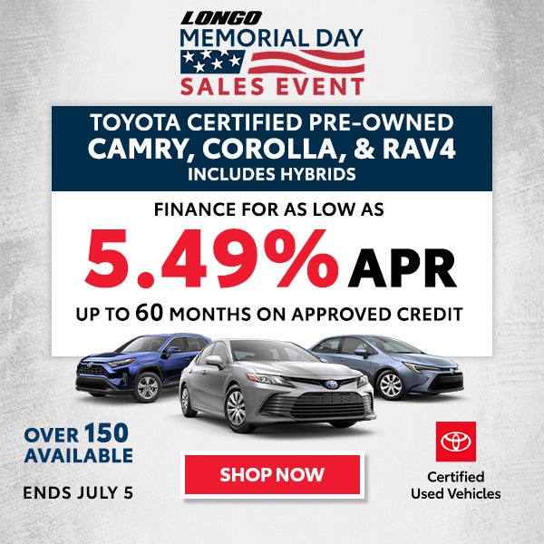 New & Used Toyota Dealer in El Monte, CA | Longo Toyota