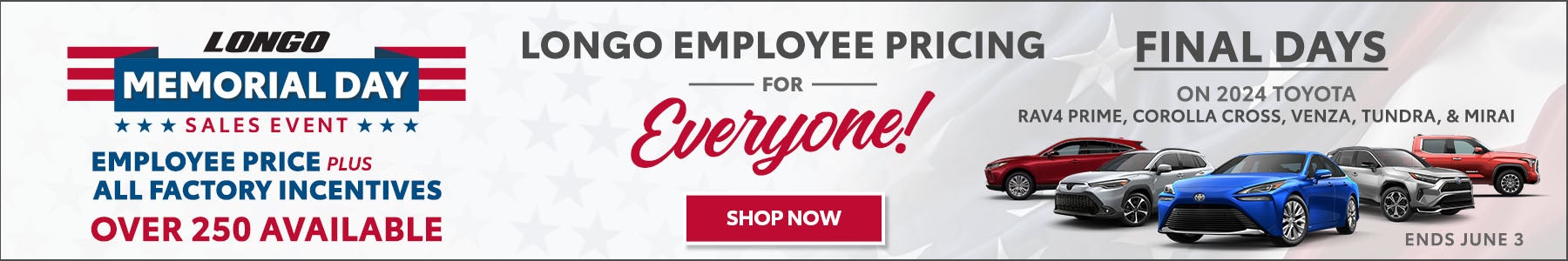 Employee Pricing for Everyone!