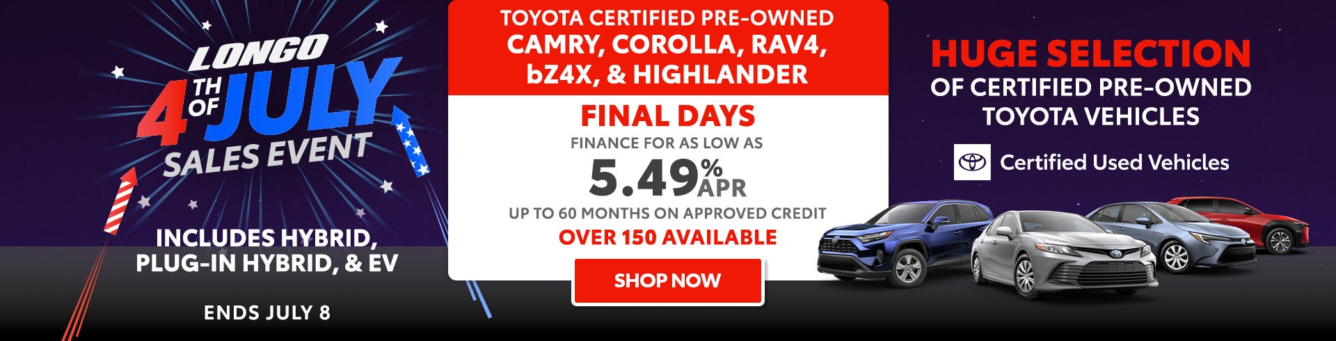 New & Used Toyota Dealer in El Monte, CA | Longo Toyota
