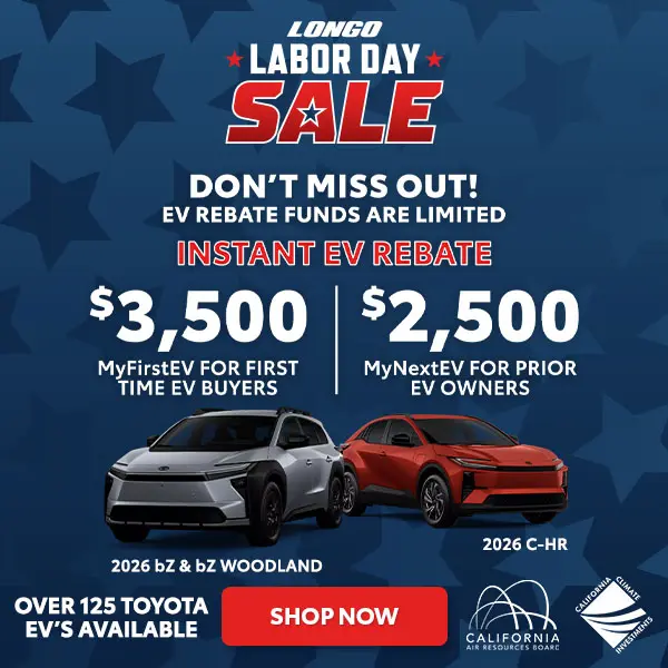 Instant EV Rebate! Don't Miss Out! Funds are Limited.