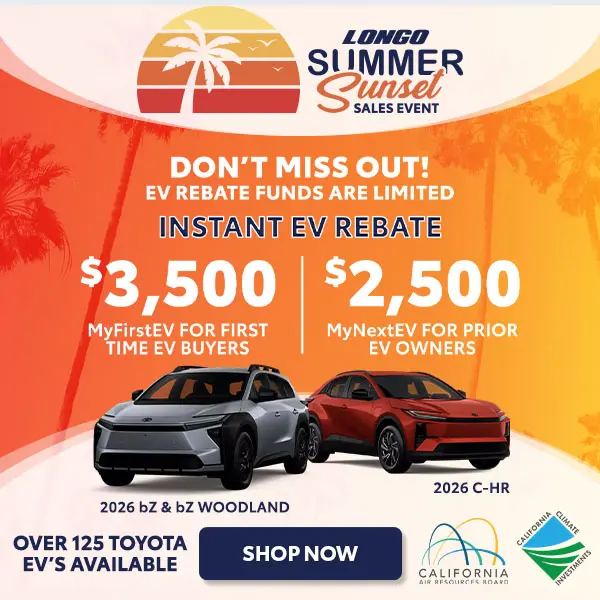 Instant EV Rebate! Don't Miss Out! Funds are Limited.