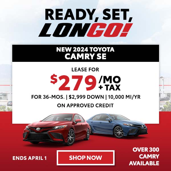 Lease a New 2024 Toyota Camry SE